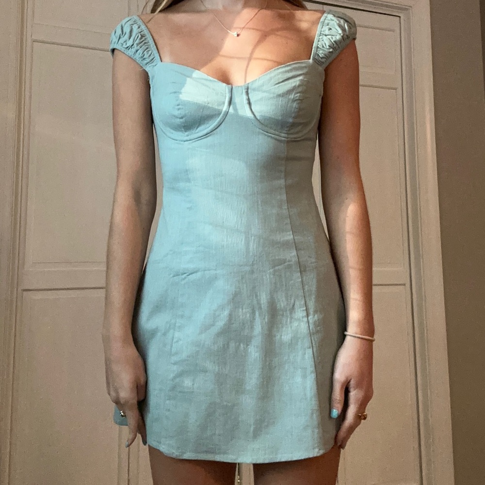 Light blue dress